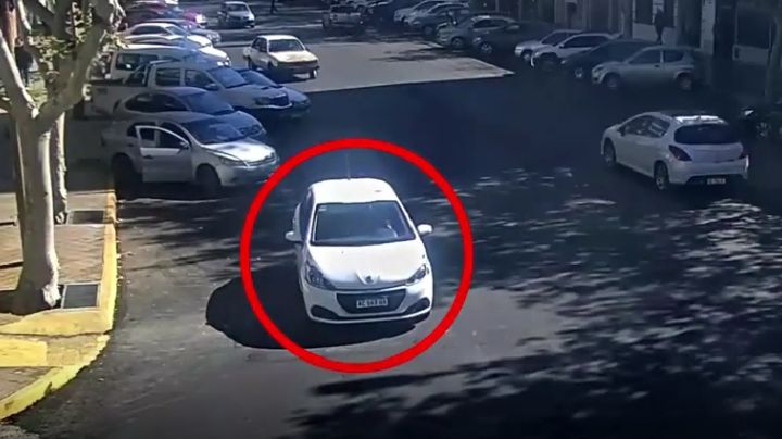 Por las cámaras del CISEM: así recuperaron el auto robado en Capital