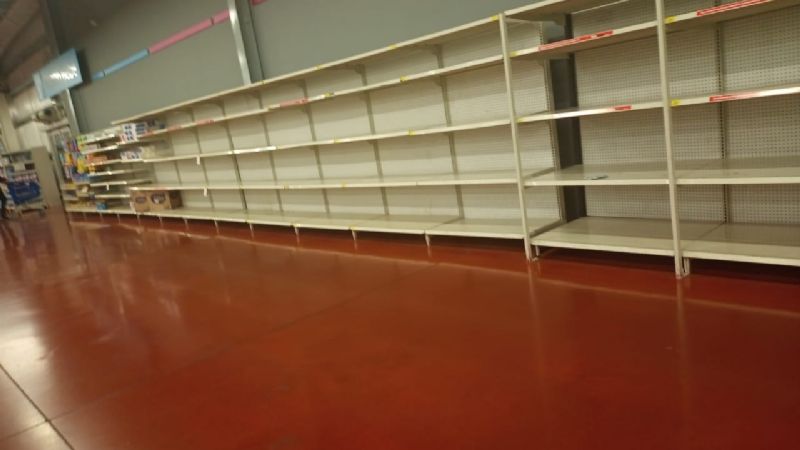 Góndolas vacías: sanjuaninos denunciaron la falta de productos esenciales en supermercados