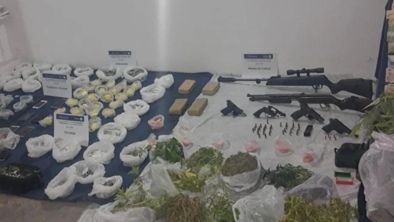Droga, dinero y 12 detenidos: cayó peligrosa banda de narcos