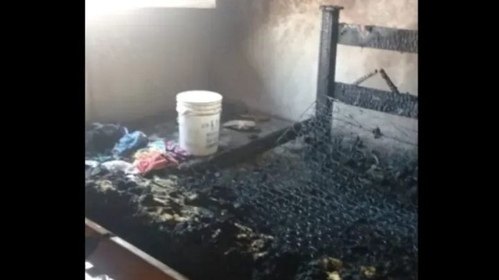 Una familia de Rivadavia con 7 hijos perdió todo en un incendio