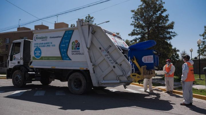 Rivadavia lanzó una nueva planificación de limpieza: mirá donde