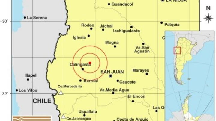 Sábado agitado: 4 sismos sacudieron a San Juan