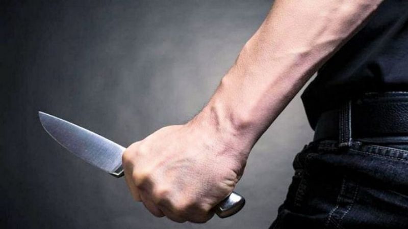 Con cuchillo en mano, violento atacó a su pareja en plena madrugada