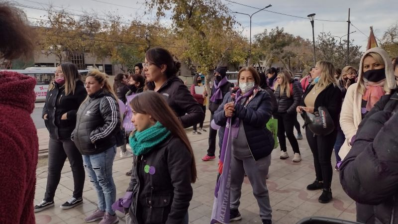 A 7 años de la primera marcha, sanjuaninas volvieron a pedir por Ni Una Menos