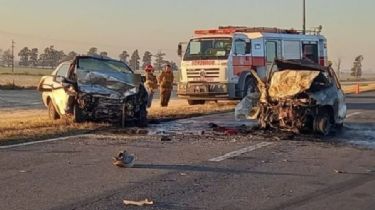 Tragedia vial en plena ruta: 5 muertos por un choque frontal