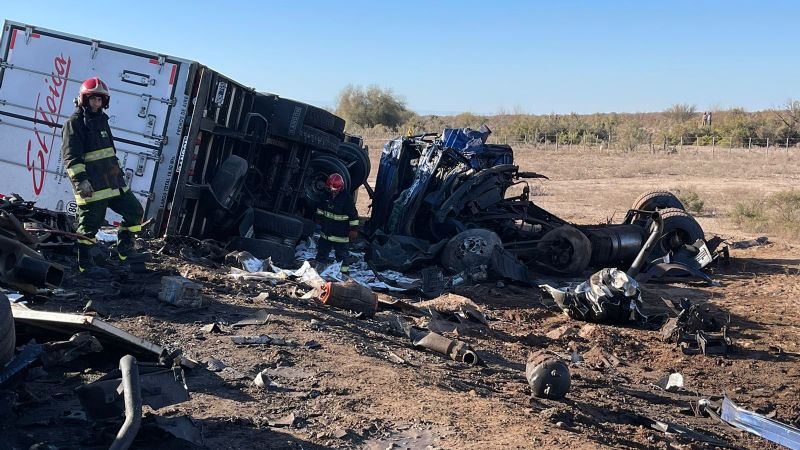 Así fue el choque fatal entre camiones en el límite con Mendoza