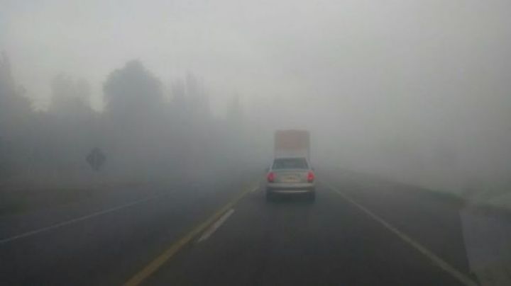 Con niebla y lluvia en San Juan, ¿cómo están las Rutas para transitar?