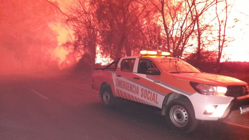 Incendio en Parque Sarmiento: estiman que será mayor al de la semana pasada