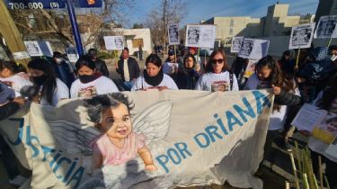 El triste pedido de justicia por Oriana, la bebé que murió por presunta mala praxis