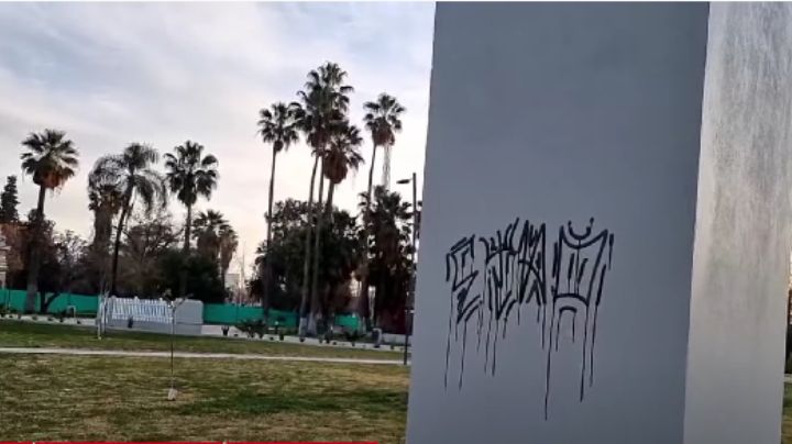 A  un mes de su inauguración vandalizaron el Parque Belgrano