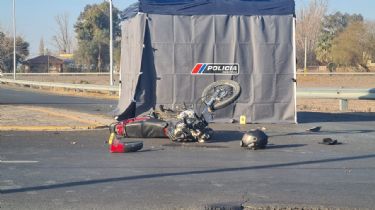 Tragedia vial en Caucete: murió un joven que viajaba en una moto