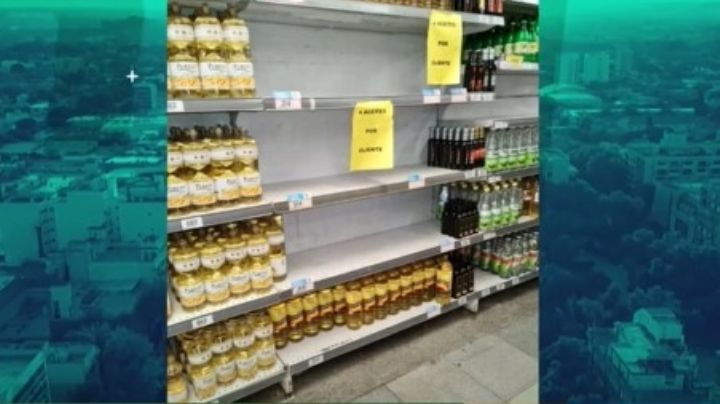 Supermercados: sigue limitada la venta de aceite y azúcar