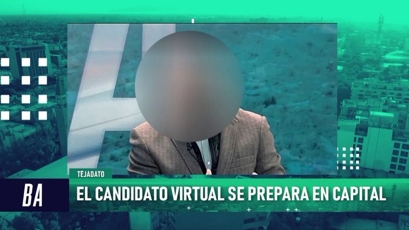 Tejadato: el candidato virtual se prepara en Capital