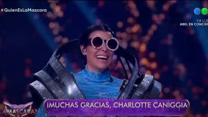 Charlotte Caniggia fue la nueva eliminada de "Quién es la Máscara?".