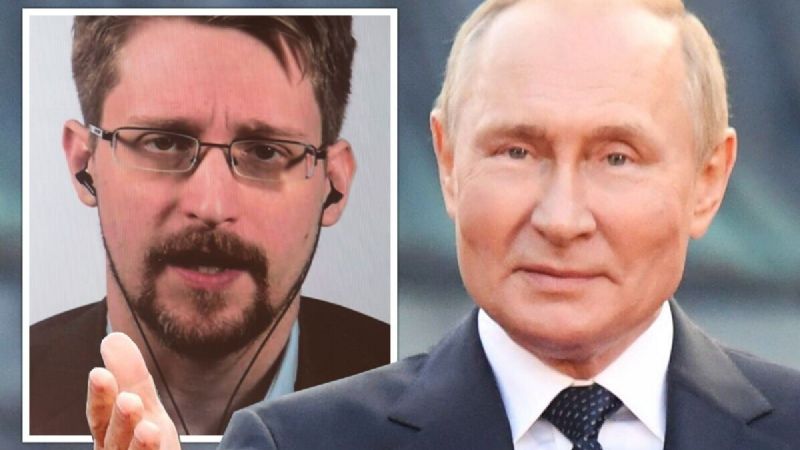 Snowden, la carta maestra de Rusia en medio del cuestionamiento de su poderío militar