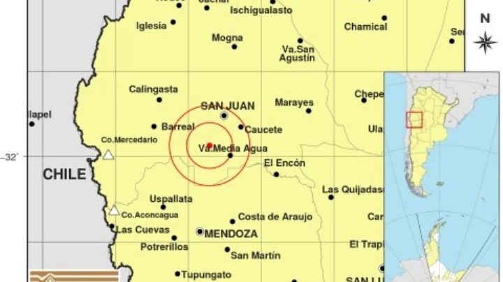 ¿Lo sentiste?: un fuerte temblor interrumpió la siesta de los sanjuaninos