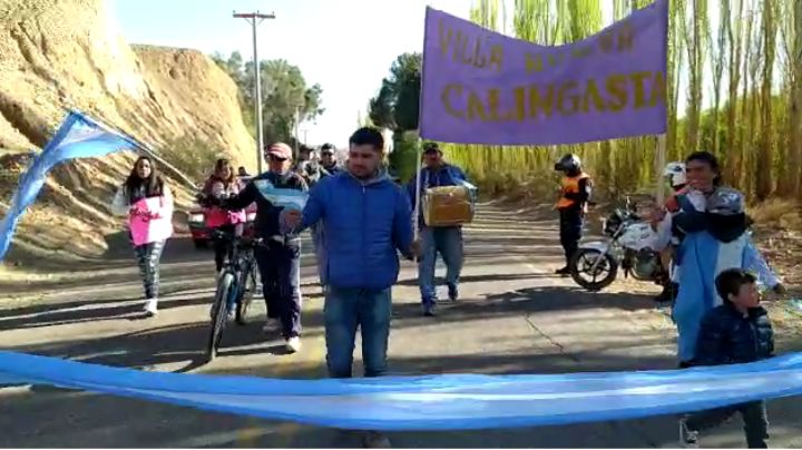 Vecinos de Villa Nueva se manifestaron para pedir una mejor calidad de vida