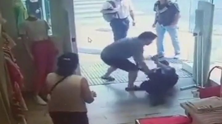 Detuvieron a un sujeto que golpeó brutalmente a una mujer policía
