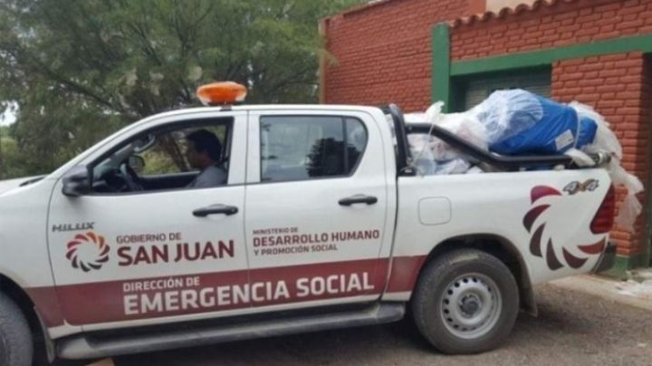 Lluvias en San Juan: más de 20 pedidos de asistencia a Emergencia Social