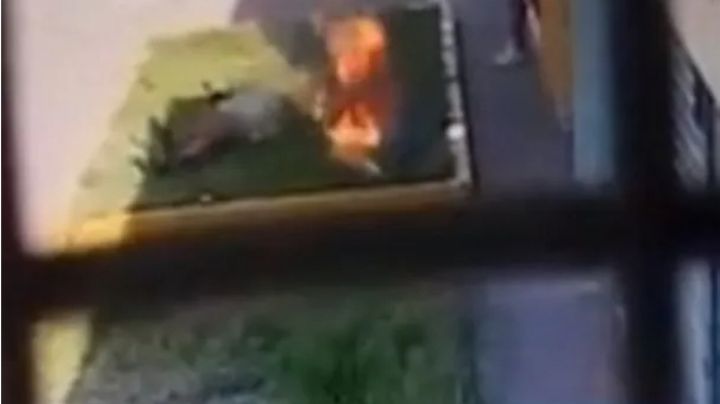Conmoción: una mujer se prendió fuego y su pareja quedó detenida