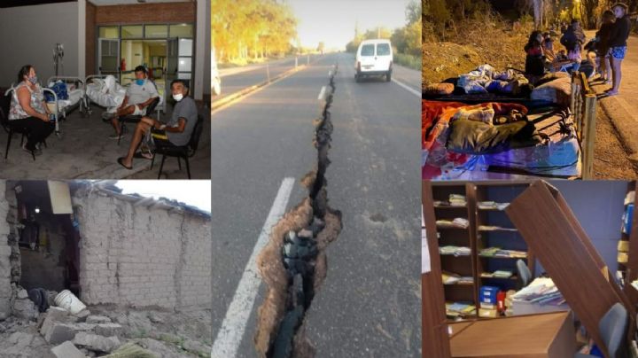El terremoto en fotos: 5 imágenes que recuerdan el terrorífico 18 de enero de 2021