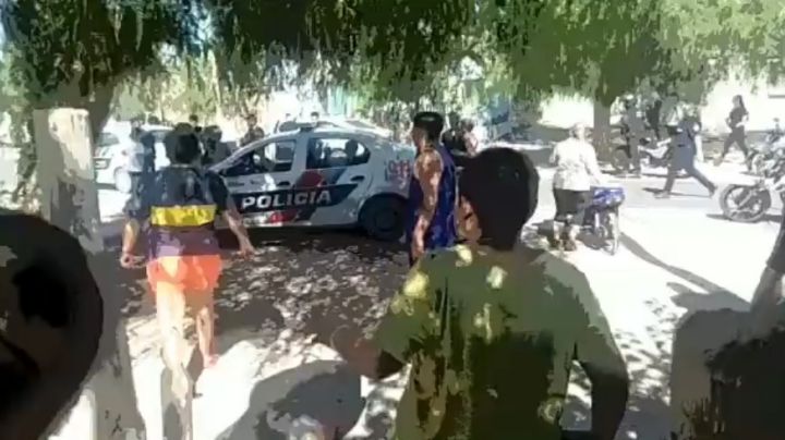 Apareció un nuevo video del violento tiroteo en Albardón