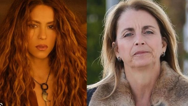 Se viralizó un video de la madre de Piqué maltratando a Shakira