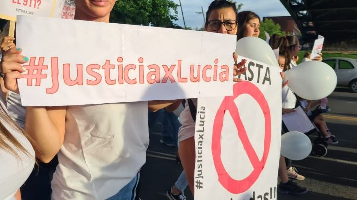 Conmovedora y pacífica marcha para pedir justicia por Lucía