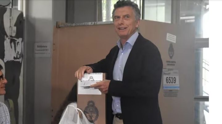 Macri fue a votar y aseguró que habrá balotaje