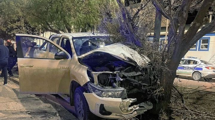 Tres jóvenes viajaban en un auto y chocaron directamente contra un árbol