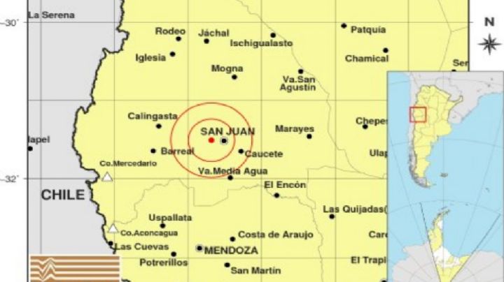 Un fuerte sismo sorprendió a los sanjuaninos en plena madrugada