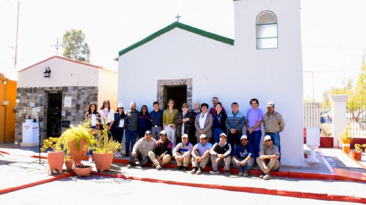 Repararon y reabrieron una histórica capilla en la Difunta Correa