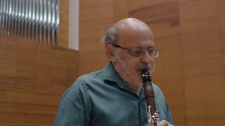 Un clarinetista que tocará con música electrónica en el Festival de Música de Cámara