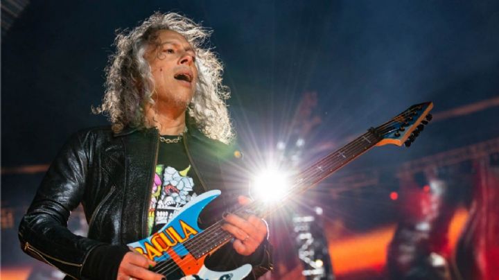 La inesperada reacción del guitarrista de Metallica en pleno show
