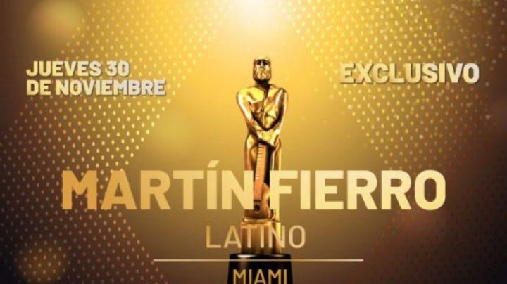 Famosos y celebrities en los Premios Martín Fierro Latino