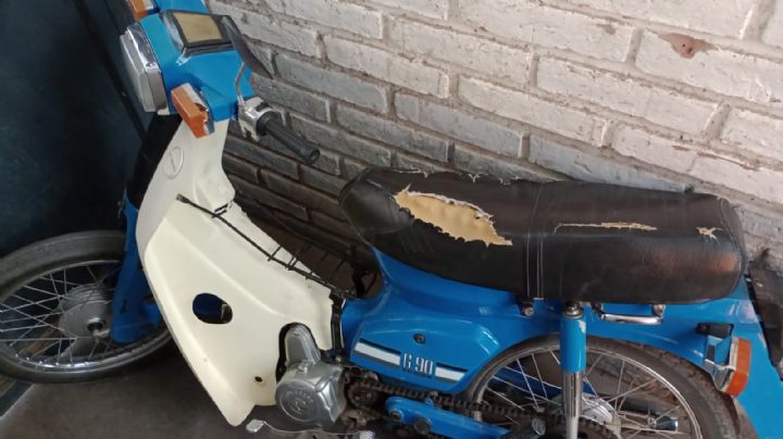 Chimbas: recuperaron una moto robada en plena calle