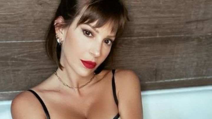 Con look sadomasoquista, Noelia Marzol incendió las redes sociales