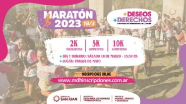 Se viene la Maratón de Mujeres 2023: los detalles