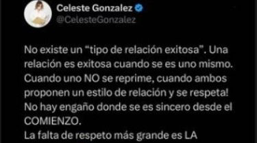 En tanga y red roja, Celeste González eclipsó Instagram