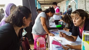 Vecinos de Sarmiento se sumaron a un operativo integral de salud