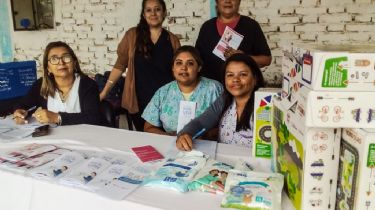Vecinos de Sarmiento se sumaron a un operativo integral de salud