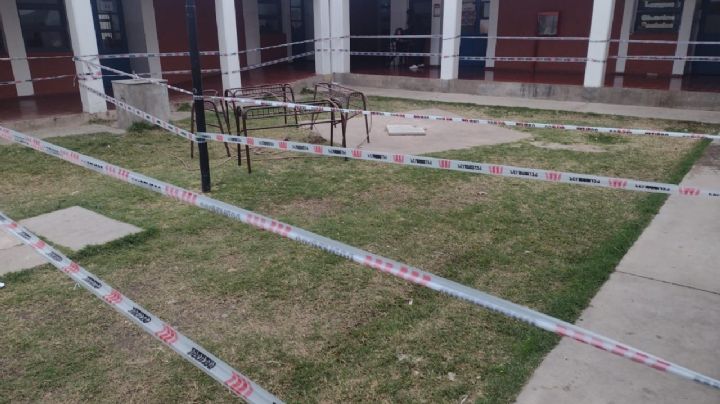 Temor en una escuela sanjuanina, debido a un posible derrumbe en el edificio escolar