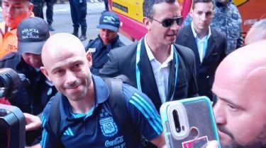La Selección Argentina llegó a San Juan y fue recibida por cientos de hinchas