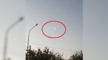 Captaron un objeto extraño en el cielo sanjuanino: ¿es un OVNI?