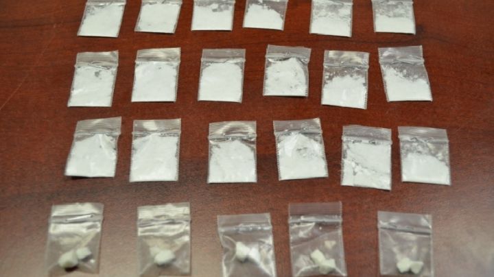 Persecución narco en Chimbas: 3 personas cargaban 71 'bolsitas' de cocaína