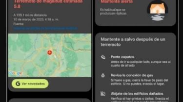 Alerta de sismos de Google: "Es un sistema medido por los propios celulares"