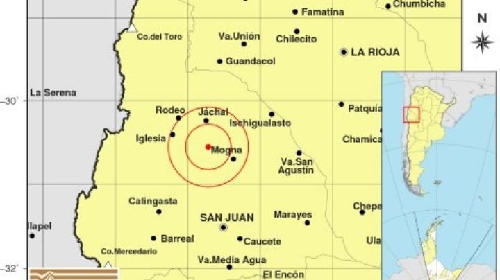 ¿Lo sentiste?: este lunes empezó con un sismo en San Juan