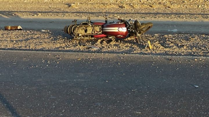 Choque en ruta 40: murió un motociclista atropellado por un vehículo que huyó