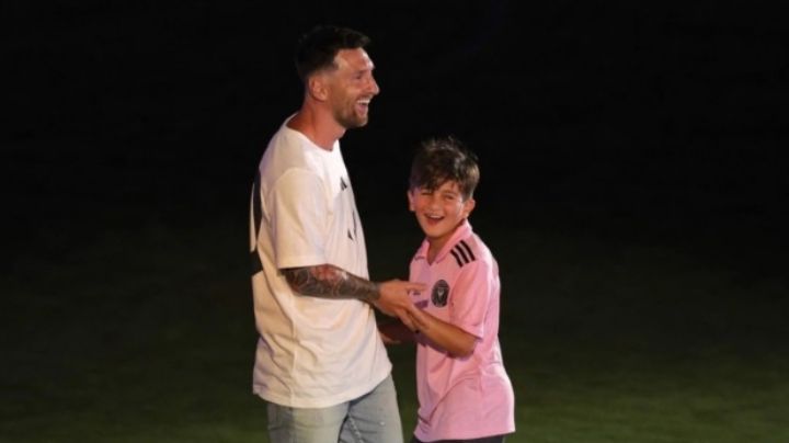 Tras los pasos de su papá: Thiago Messi jugará en las inferiores del Inter Miami
