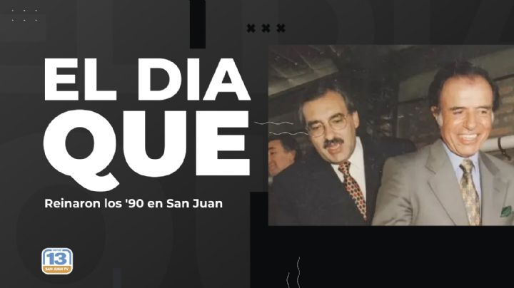 El día que reinaron los '90 en San Juan: las confesiones de Escobar